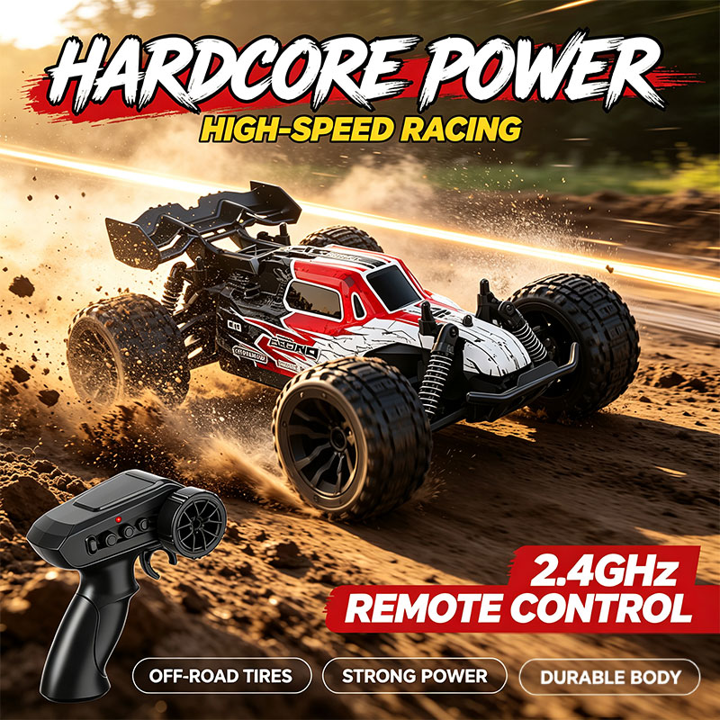 Outdoor Adventure Kit For Kids - RCカー 20KM/H 高速 4WD オフロード モンスタートラック