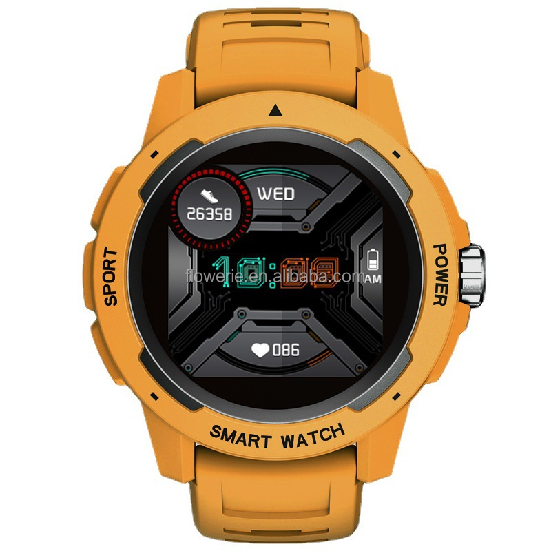 50m防水IP68タクティカルスポーツスマートウォッチ、アウ - Outdoor Adventure Sports のレビューと価格