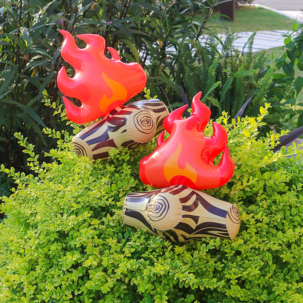 4個入り、コンパクトで持ち運びやすい、耐久性に優れたPVC製 - Outdoor Adventure Birthday Party のレビューと価格